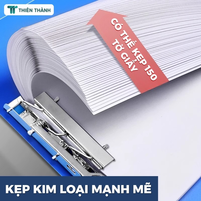Bìa Kẹp Hồ Sơ A4 Có Kẹp Dọc - File Kẹp Giấy Tiết Kiệm Thời Gian, Lựa Chọn Tối Ưu Cho Công Ty