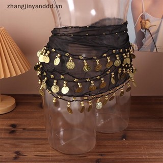 # yanddd # Belly Dance Hip Scarf Wrap Belt Váy Sequins sels Ấn Độ Dance Jazz Dance Hip Scarf Belt Girls Trang phục sân khấu.