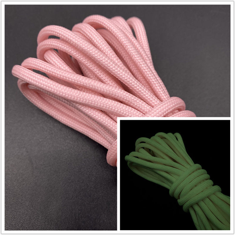 Vòng tay paracord dạ quang 2-4mm, phù hợp cho leo núi và hoạt động ngoài trời