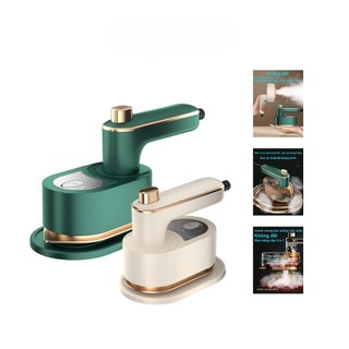 Bàn Là MINI xịt nước thông minh gấp gọn Padabanic 6888 nóng nhanh phun mạnh siêu tiện lợi nhỏ gọn là thẳng hiệu quả cao