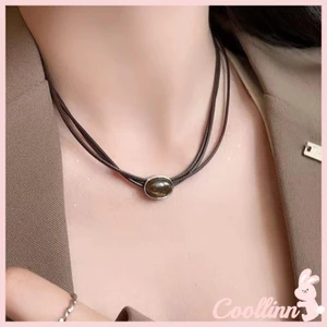 Vòng cổ nữ bằng đá mắt hổ - Thêm nét thời trang