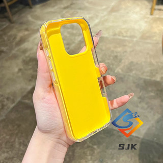 Vỏ bảo vệ chống sốc cho iPhone 17 Pro Max 12 13 14 15 16 Pro Max 16e 14plus 15plus Vỏ kép có khe cắm thẻ tích hợp và màu sắc Dopamine sống động