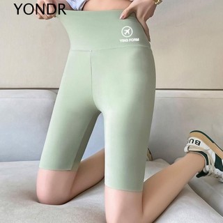 Quần short tập Yoga nâng ngực YONDR, Quần legging nữ kiểm soát bụng chặt chẽ, Giảm béo liền mạch Quần short Biker co giãn thoáng khí đi xe đạp