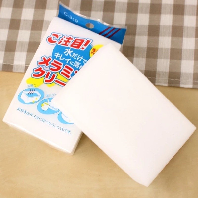 Mút xốp melamine tẩy rửa đa năng làm sạch mọi vết bẩn cứng đầu nhất