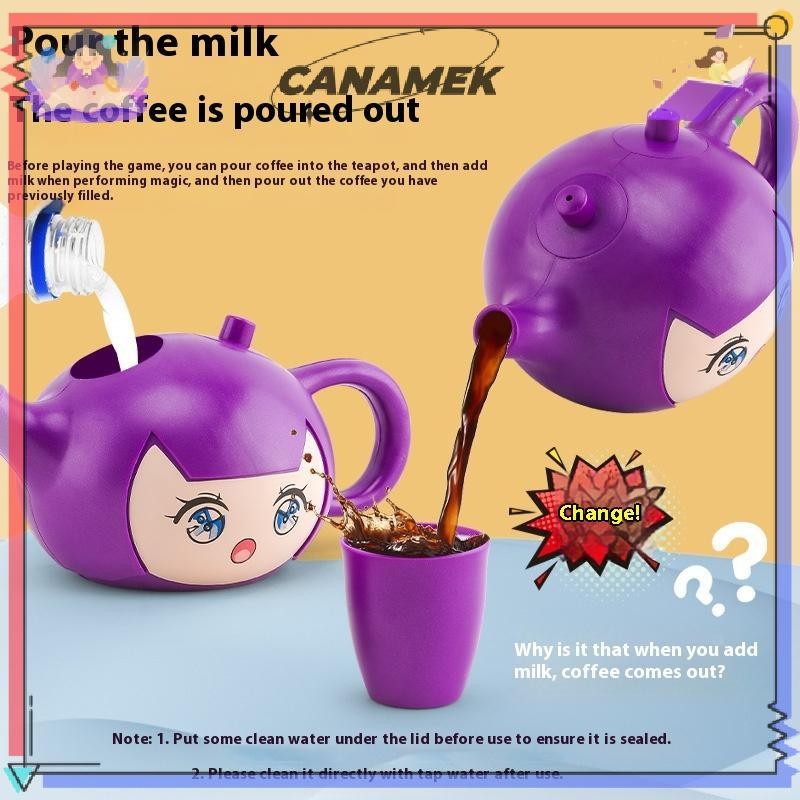 CANAMEK 1 Bộ Ấm Trà Sát Thủ - Ấm Trà Trung Quốc Mới Lạ Cho Đạo Cụ Đổ Chất Lỏng Kép Thiết Kế Độc Đáo Cho Những Người Yêu Trà Và Trẻ Em CSF