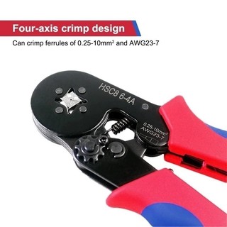 【48H】Kìm bấm cos vuông HSC8 6-4A tự điều chỉnh hộp 1200 đầu cos đủ loại cos ống tròn cos pin Kìm bấm cos tự điều chỉnh