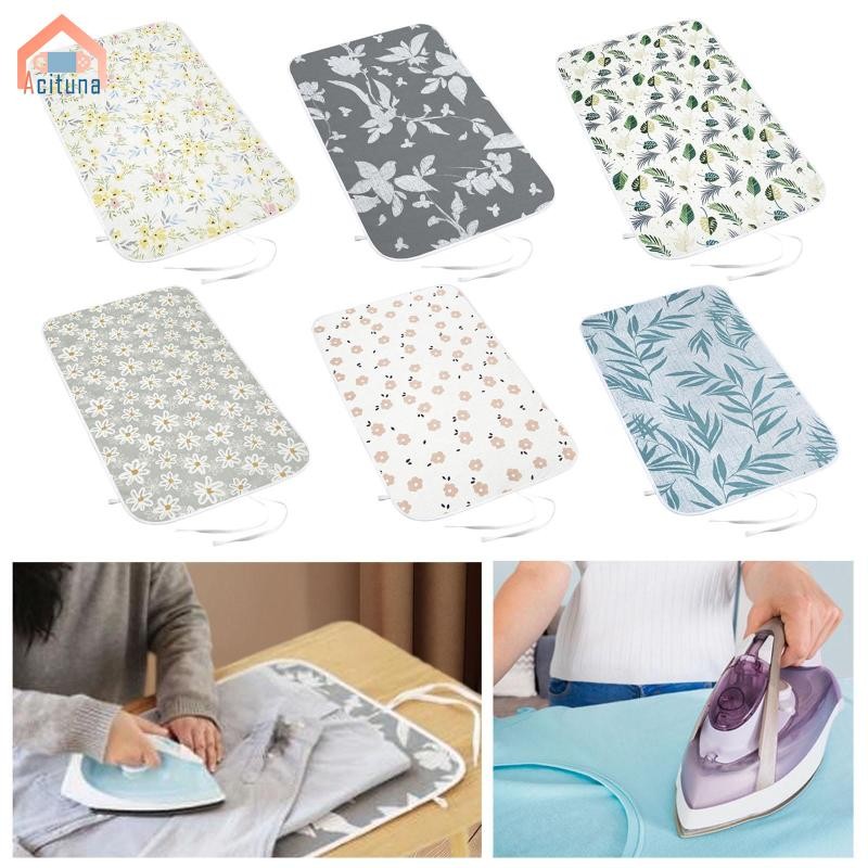 Thảm ủi Acutuna Tấm ủi di động Phụ kiện chuyên nghiệp nhẹ cho quần áo Chịu nhiệt cho máy giặt Du lịch gia đình