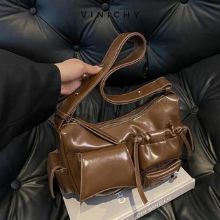 Túi xách nữ đeo chéo, đeo vai VINICHY size 25cm HA752