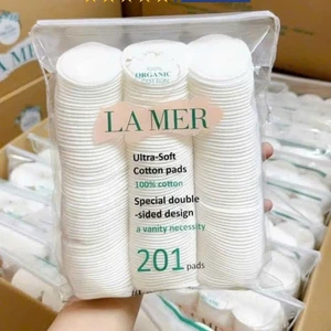 Bông Tẩy Trang Lamer 201 Miếng 100% Cotton, Bông Tẩy Trang Lamer 120 Miếng