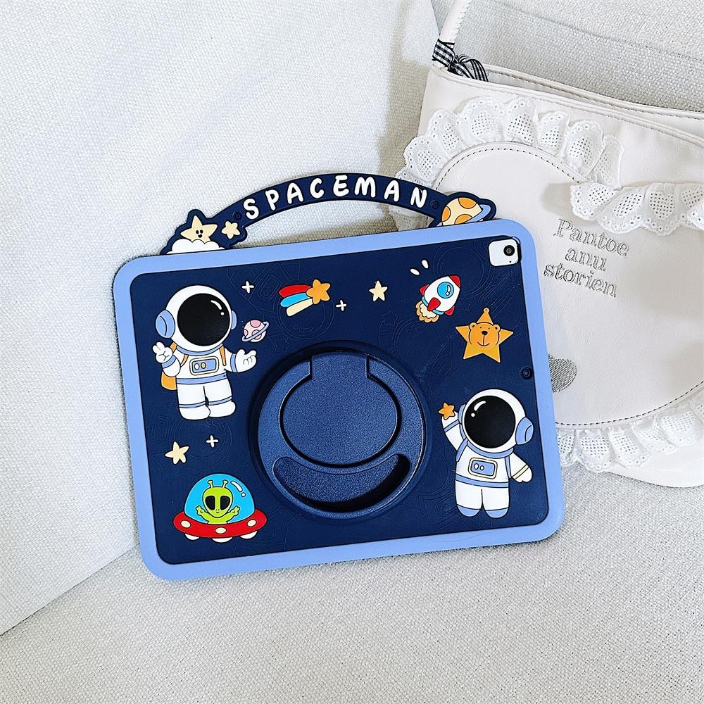 Ốp Lưng Dành Cho Samsung Tab A11 8.7inch 2025 SM-X130 / X135 / X133 A11 + / A11 Plus 11 "X310 X315 X236 Silicone 360° Vỏ máy tính bảng có thể gập lại xoay cầm tay Vỏ dây đeo an toàn cho trẻ em