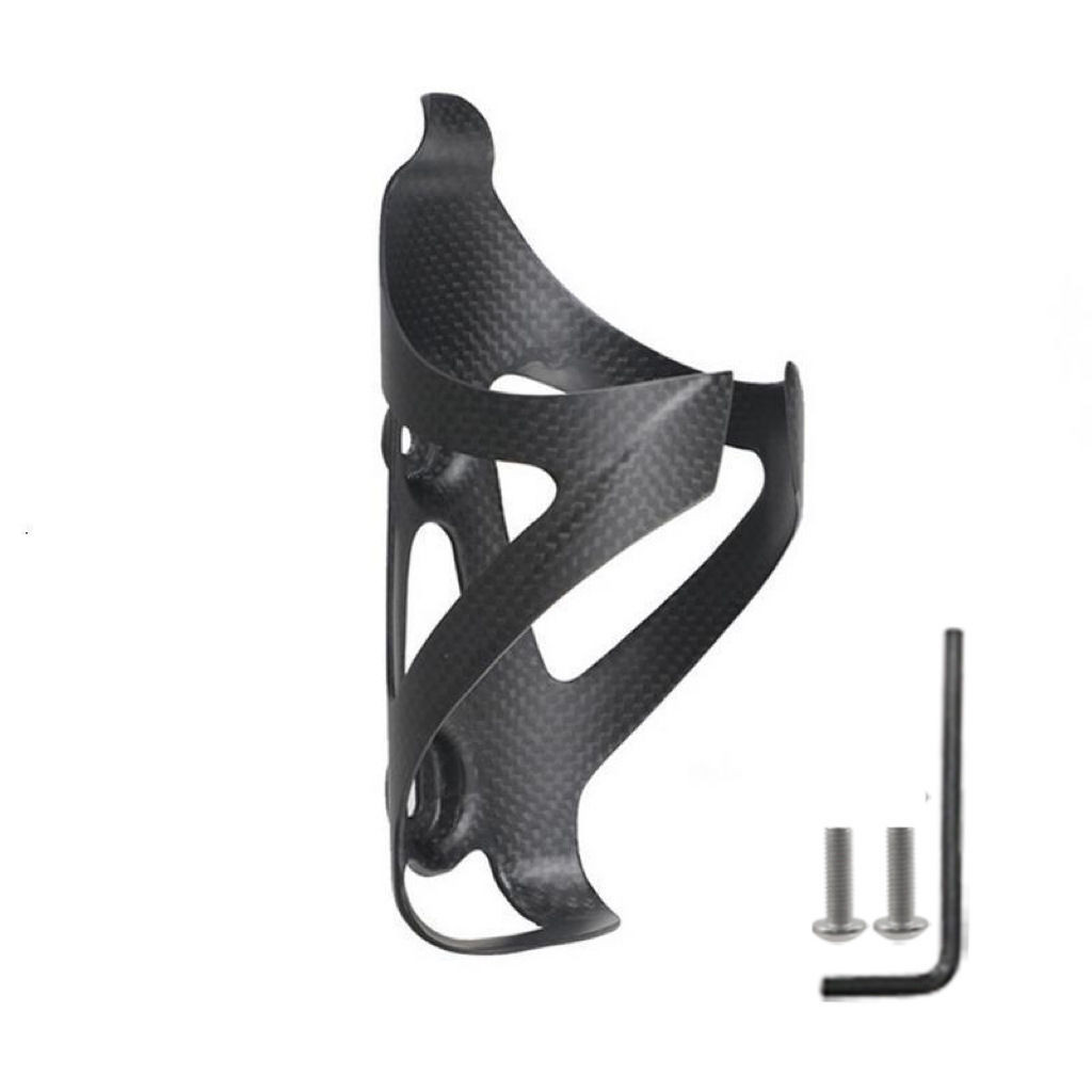 Bình nước cố định sợi carbon siêu nhẹ dành cho xe đạp - Thiết bị đi xe đạp tiện lợi