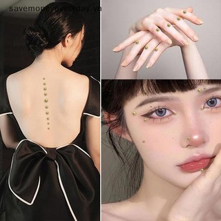 [SMD] 165 / 180 Chiếc Kim Cương Giả Mũi Đính Đá Giả Trên Cơ Thể Đá Quý Không Xuyên Môi Đá Quý Dành Cho Nữ Thanh Thiếu Niên Trang Trí Mặt [vn]