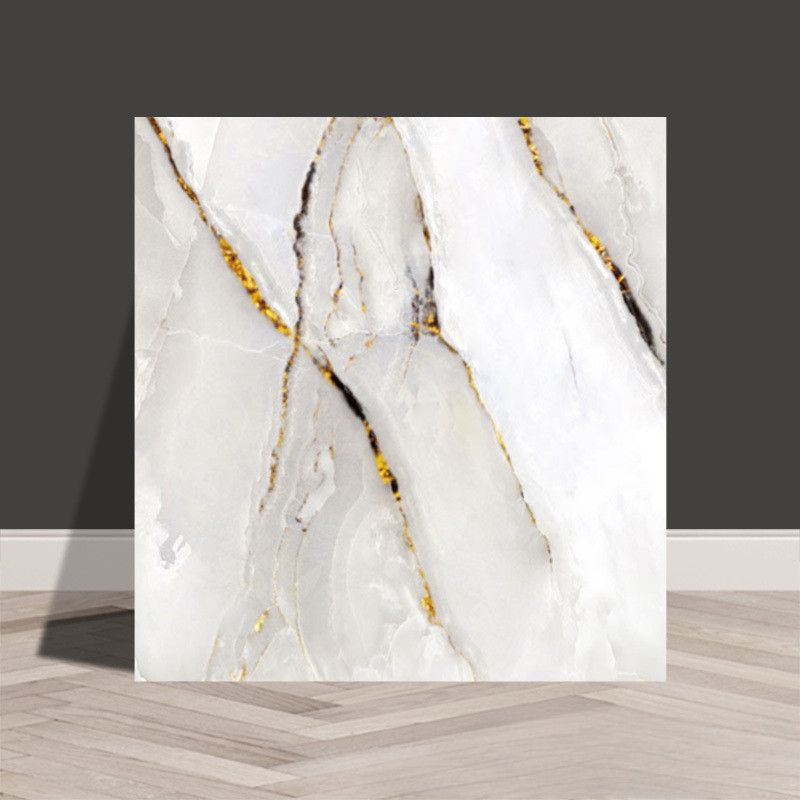30 x 30cm Giả Đá Cẩm Thạch Ánh Sáng Sang Trọng Dán Ngói Chống Thấm Nước Chống Ẩm Chống Trộm Tường Nhà Bếp Tự Dính Chống Sương Mù