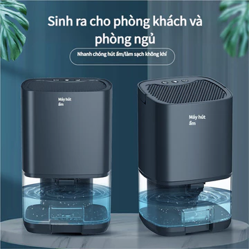 Máy hút ẩm Phòng ngủ gia đình Máy hút ẩm nhỏ im lặng Máy hút ẩm Mini chống ẩm Máy hút ẩm