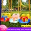 AWNGD Kids Garden Swing, Thiết bị tập thể dục bằng nhựa PP Đồ chơi xoay trẻ em, Dây có thể điều chỉnh bền bỉ Đồ chơi ghế treo trẻ em Quà tặng trẻ em