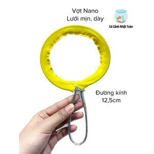 VỢT NANO SIÊU MỊN VỚT ARTEMIA BOBO ĐƯỜNG KÍNH 12CM
