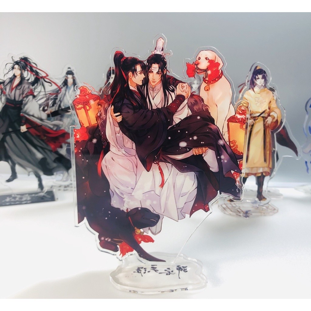 Standee Ma đạo tổ sư Ngụy Anh Lam Trạm tượng  anime mica chibi trang trí trưng bày mô hình