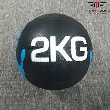 Bóng tạ tập thể lực Thiên Trường 2kg ( 4LB), bóng tạ tập thể hình, tập gym giá rẻ