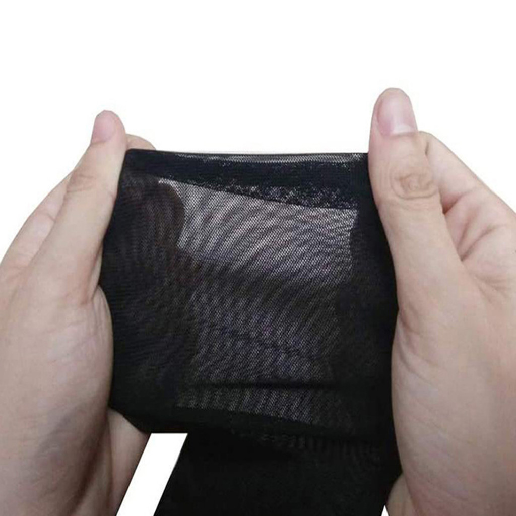 Găng Tay Lưới Mềm Co Giãn Thoáng Khí Chống Trơn Trượt Full Ngón Tay, Dùng Cho Sân Khấu, Đám Cưới, Màu Trơn