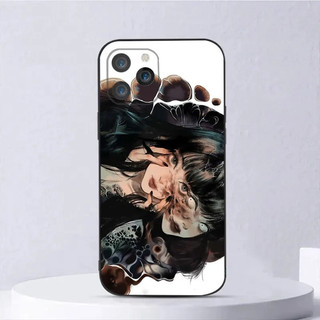 Ốp Điện Thoại TK-1 Tomie Junji Ito Cho iPhone 17,15,14,13,12,11, Pro, Max, Plus, Mini, X, XS, XR, 87,6, S, Plus, SE Vỏ Đen Mềm kz0