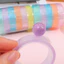 1 / 6 Cái Bóng Màu Pha Lê DIY Tape - Bóng Băng Độ nhớt Handmade - Bóng Dính Cán Co Giãn - Băng Dính Giải Nén - Đồ Chơi Trẻ Em Vui Nhộn