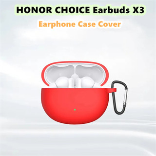 [imamura] Dành Cho Tai Nghe Huawei HONOR CHOICE X3 Vỏ Tai Nghe Silicon Mềm Màu Trơn