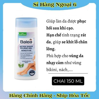 [ Hàng Đức ] Kem dưỡng sau wax,cạo lông Balea hàng nội địa Đức