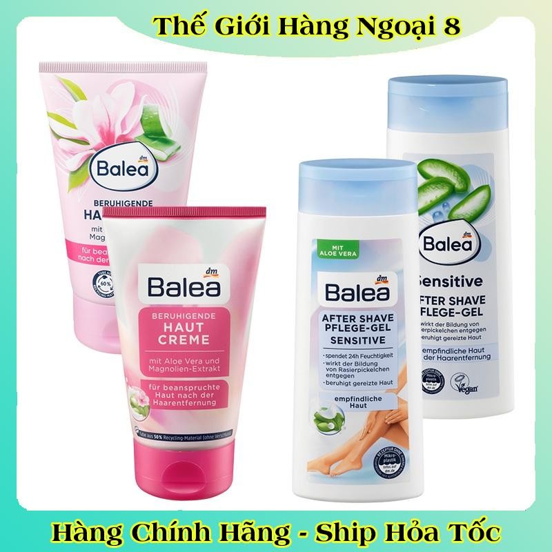 [CÓ CHE TÊN] KEM ỨC CHẾ LÔNG MỌC - KEM DƯỠNG DA SAU WAX LÔNG - SAU CẠO LÔNG BALEA ĐỨC