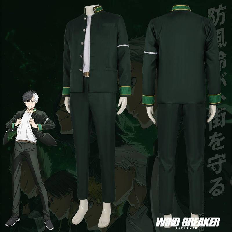 Trang phục Cosplay Anime WIND BREAKER - Trọn bộ trang phục Sakura, Su Fang và Hayato