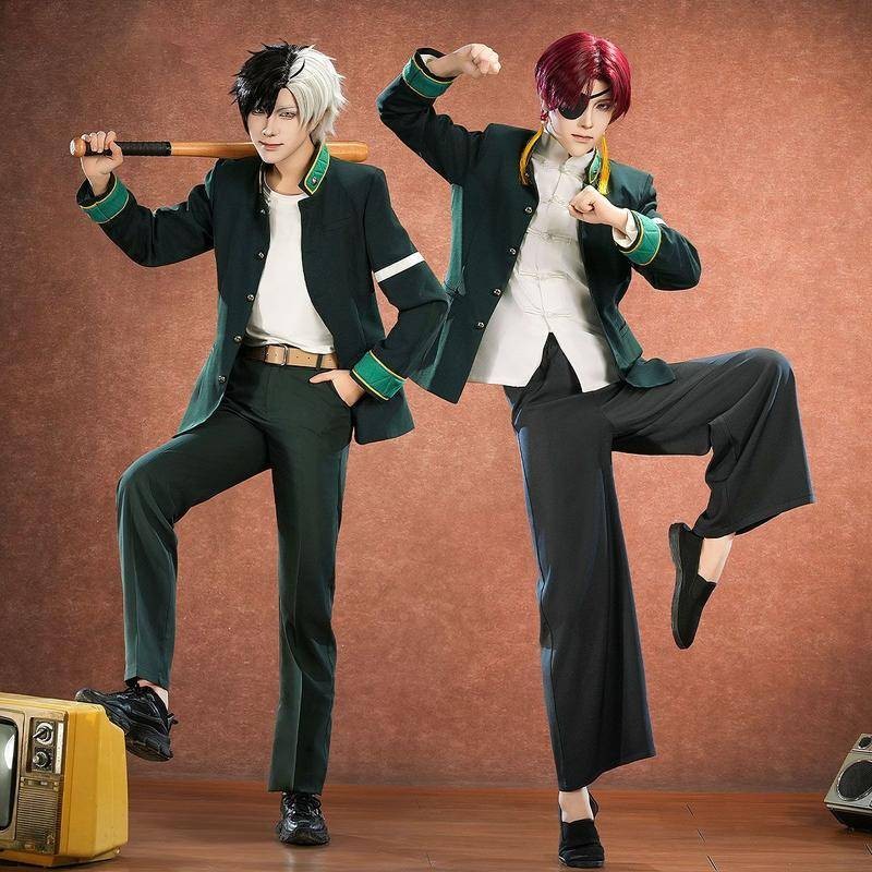 Trang phục Cosplay Anime WIND BREAKER - Trọn bộ trang phục Sakura, Su Fang và Hayato