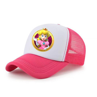 Hj7 Super Mario Bros Mũ Trẻ Em Xuân Thu Hoạt Hình Mới Vịt Lưỡi Mũ Che Nắng Mũ Bóng Chày hj7