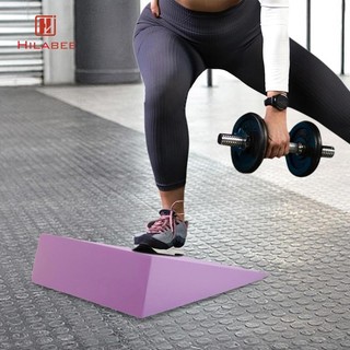 Hilabee Squat Wedge Block Foot Incline Board để tập thể dục Pilates kéo dài bàn chân