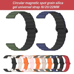 Dây đeo đồng hồ silicon Treeling có khóa từ tính cho đồng hồ truyền thống 18mm 20mm 22mm