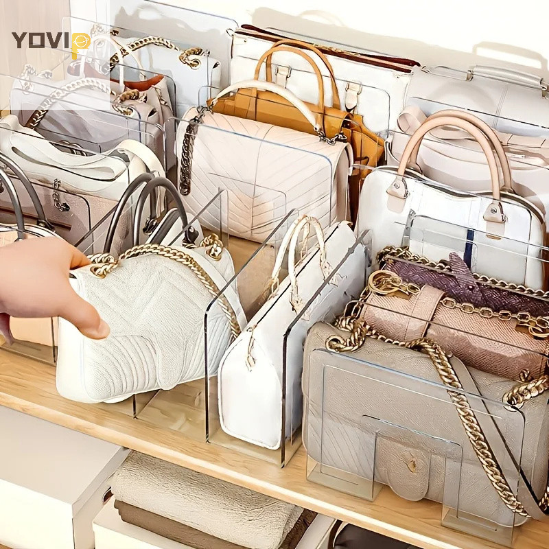 Bộ chia lưu trữ túi trong suốt YOVIP Bộ chia hoàn thiện tủ quần áo VN