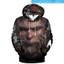 SY3 Đen Huyền Thoại Ngộ Không Zhu Bajie Áo Anime Áo Unisex Dài Tay Top Cosplay 3D Chui Đầu Plus Kích Thước YS3