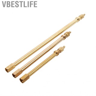 VBESTLIFE Van Mở Rộng Đồng Lốp Xe Ô Tô Lạm Phát Vòi Phun Thanh Nối Dài Đồng Thau Tự Động Thân Cực Mũ Thẳng Cấu Tạo