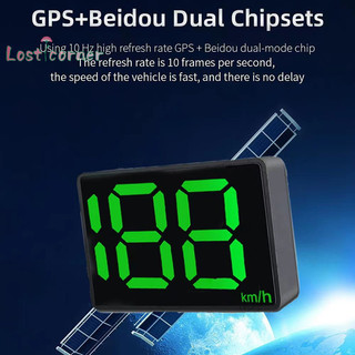 [Lostcorner] Đồng hồ tốc độ kỹ thuật số ô tô GPS HUD -up Màn hình Eletronicos Tiện ích tốc độ Inteligentes cho tất cả các đồng hồ đo tốc độ ô tô KM / H [Mới]