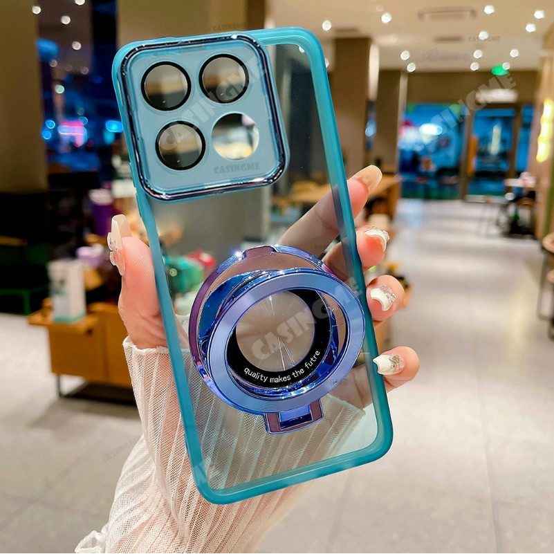 Xiaomi 14T 14TPro 2024 Vỏ Đứng Từ Tính Cho Xiaomi 14T 14 T T T14 14TPro Xiaomi14T Pro 4G 5G 2024 Giá Đỡ Len Camera Vỏ Điện Thoại Chống Ốp Lưng Mềm Trong Suốt