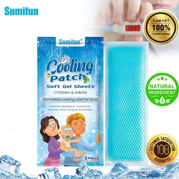 Miếng Dán Hạ Sốt Người Lớn, Trẻ Em, thành phần không Corticoid, Không Xâm Lấn, an toàn và tiện dụng [SALES]