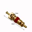 GIÁ RẺ 100 Lõi Van Lốp, Công Cụ Sửa Chữa Lốp Đa Năng Van Xả Lốp, Với Mạ Kẽm Xe Tải Xe Đạp Xe Máy Bánh Xe Đồng Van Vòi Phun