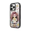 CASECASE X Cô Gái Lấp Lánh Hút Từ Tính Ốp Lưng Acrylic Cứng Cho Apple IPhone 12 13 14 15 16 Pro Max Plus Có Hộp