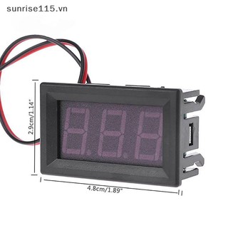 Vôn kế kỹ thuật số SSVN 2 dây 5V đến 120V Linh kiện hiển thị kỹ thuật số điện Đồng hồ đo xe điện Kết nối chống đảo ngược.