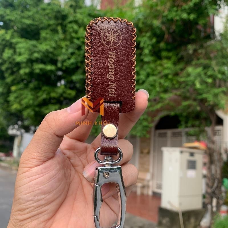Bao Da Chìa Khóa Smartkey Yamaha NVX, Janus, Nozza Grande, FreeGo, Latte, Exciter 155 khâu thủ công