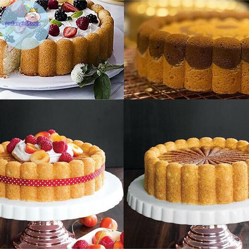 Pufangbliss 1 Khuôn Bánh Tròn Chảo Bánh Không Khuôn Bánh Khuôn Nướng Bánh Chảo Cho Đám Cưới Sinh Nhật Tự Làm Dụng Cụ Làm Bánh VN
