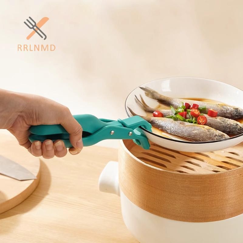 Rrlnmd Bát Thìa Món Ăn Kẹp Nồi Chảo Kẹp Đĩa Đĩa Nóng Bát Kẹp Lưỡi Chống Bỏng Tay Cầm Chống Trơn Trượt Tiện Ích Nhà Bếp MỚI