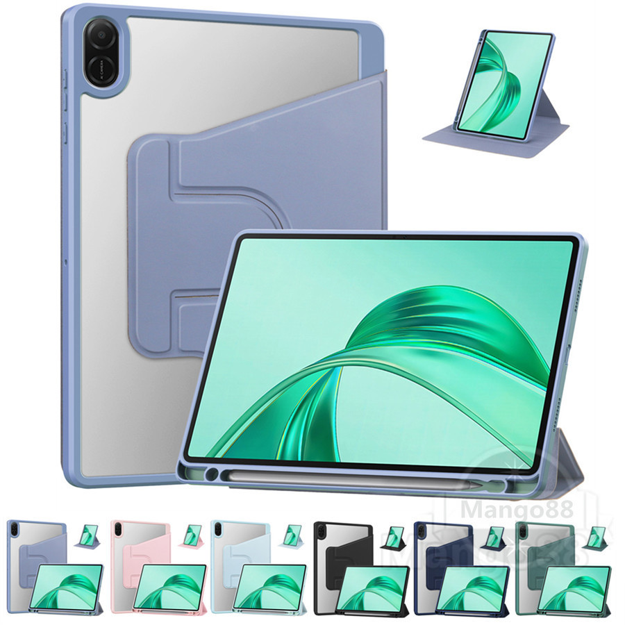 Ốp Lưng Cho Honor Pad X8b 11 Inch 2026 NDL2-W09 LTE 11 2025 11 "2024 X8A Máy Tính Bảng Acrylic Gấp Đứng Ngủ Bao Chống Sốc An Toàn Xoay 360 Đứng Vỏ Bảo Vệ