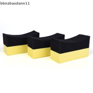 [Bbnzdd] Auto Wheels Brush Sponge Tools Applicator Đặc biệt để làm sạch trung tâm lốp BVAH