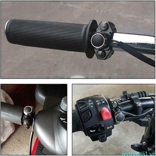 Redbaiaa1 Đèn Pha Nhấp Nháy Nút Công Tắc Tạm Thời Hợp Kim Nhôm Gián Đoạn Moto Phần