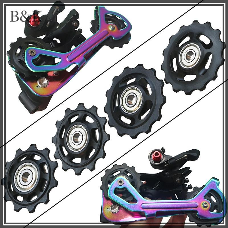 Lady 2 Chiếc 11T 12T 13T 14T Vòng Bi Bánh Xe Hướng Dẫn Phía Sau Xe Đạp Đường Bộ Jockey Phía Sau Derailleur Ròng Rọc Con Lăn Cho Bộ Sửa Chữa VN