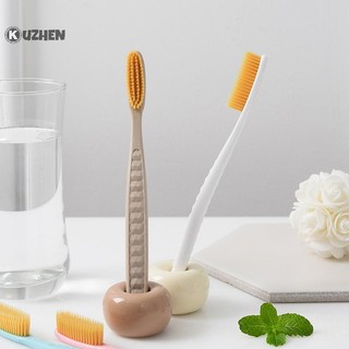KUZHEN 1 Bàn chải đánh răng lớn Hàn Quốc Bàn chải đánh răng chính hãng có hộp du lịch Than dành cho người lớn Phân hủy sinh học Làm sạch sức khỏe răng miệng HOT